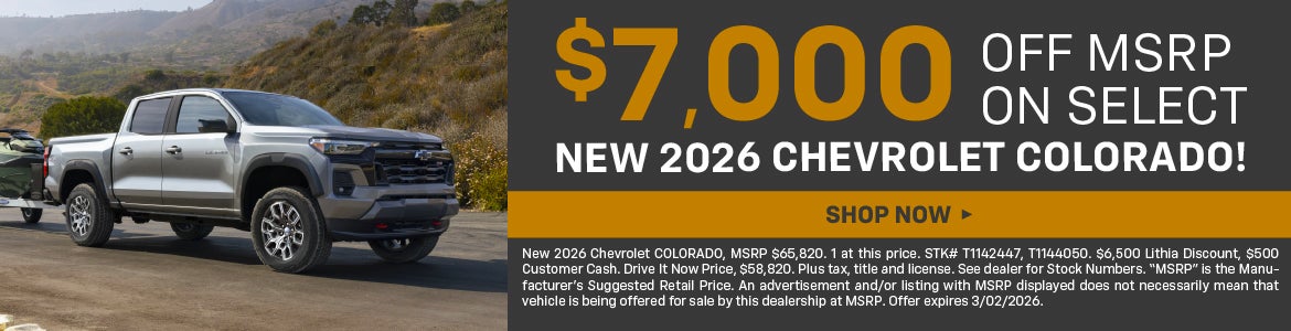 2026 Chevrolet Colorado